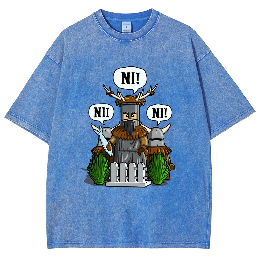 The Knights Of Adventure Vintage Distressed T-shirt