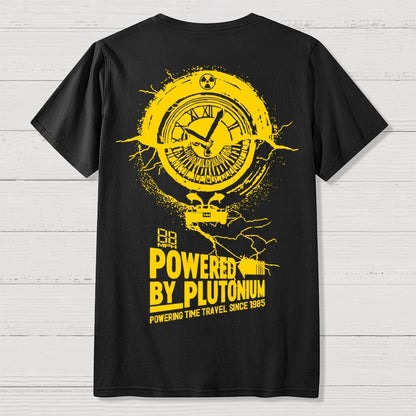 Plutonium Power Front And Back Printing Geek T-Shirt