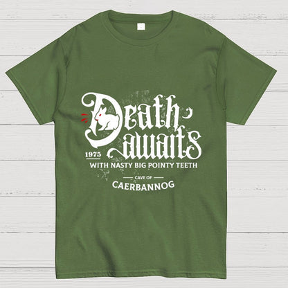 Death Awaits Unisex Geek T-Shirt