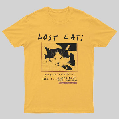 Schrödinger's Lost Cat Geeky T-Shirt