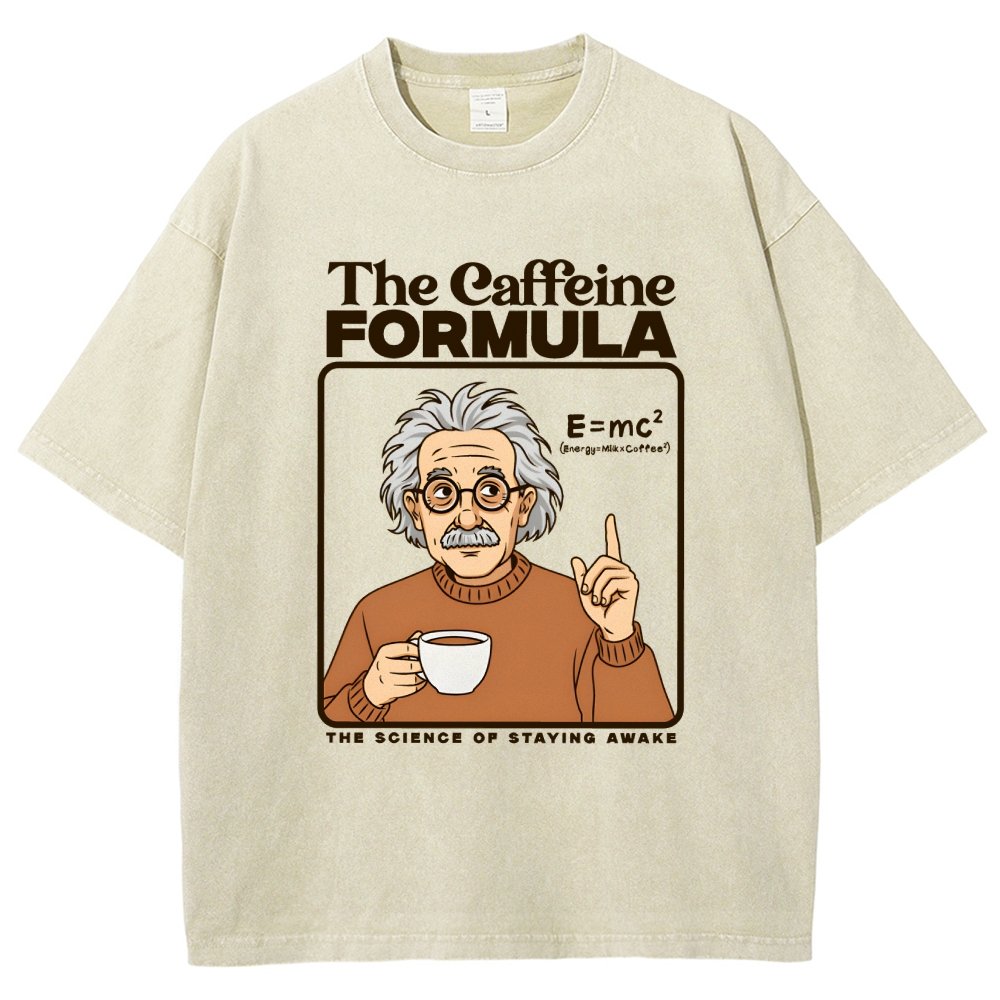 Caffeine Formula Vintage Distressed T-shirt