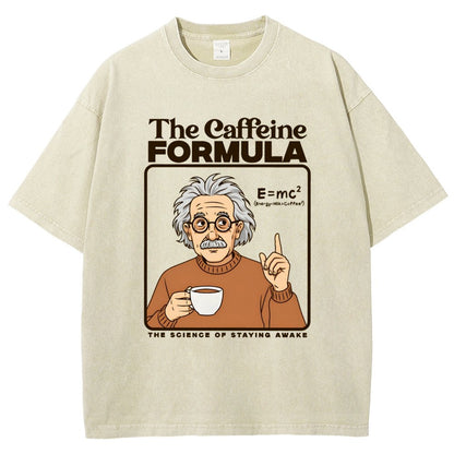 Caffeine Formula Vintage Distressed T-shirt