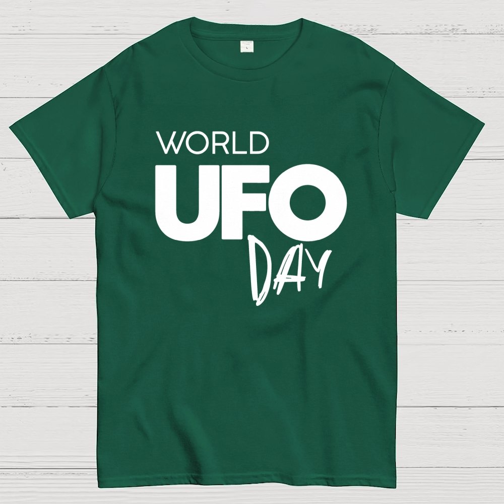 World Ufo Day Geek T-Shirt