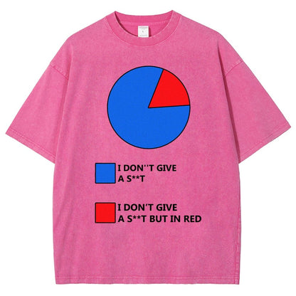 I Don't Give A S**t Vintage Distressed T-shirt
