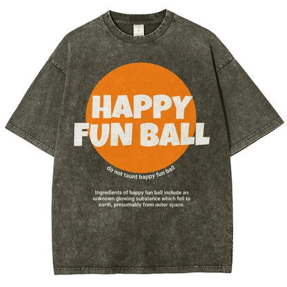 Happy Fun Ball Vintage Distressed T-shirt
