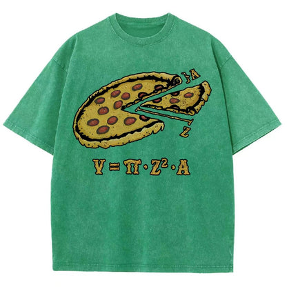 A Pizza Pi Vintage Distressed T-shirt