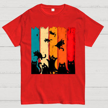 Retro Kitty Chaos Geek T-Shirt