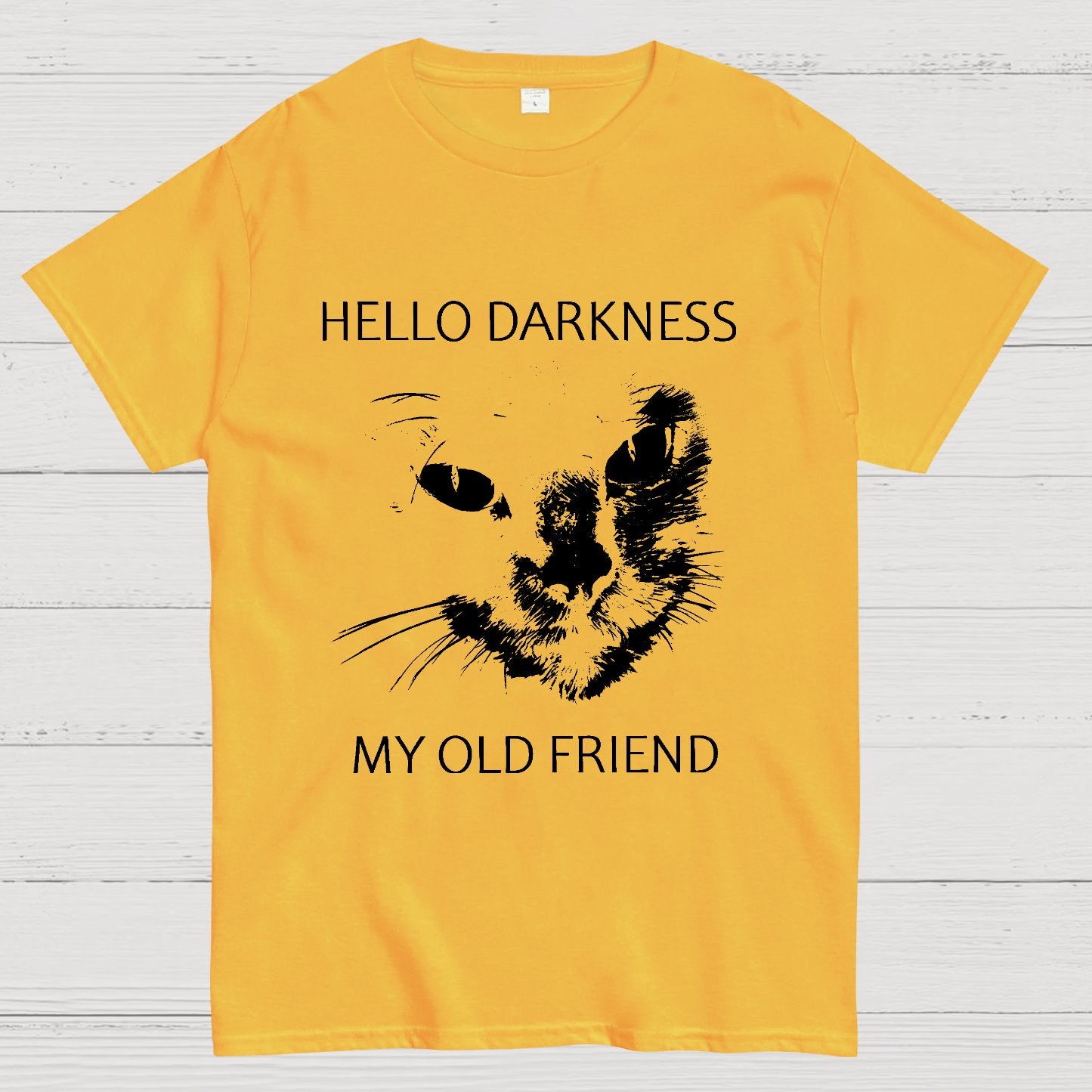 Hello Darkness My Old Friend Geeky T-Shirt