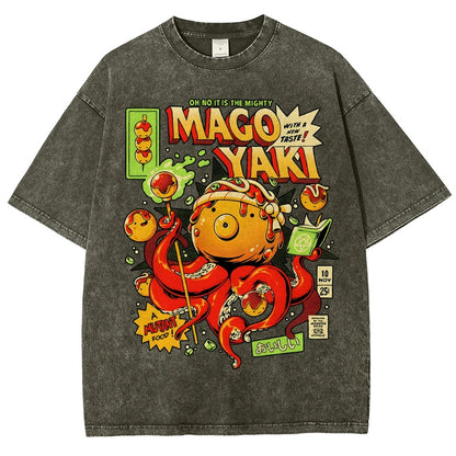 Magoyaki Vintage Distressed T-shirt