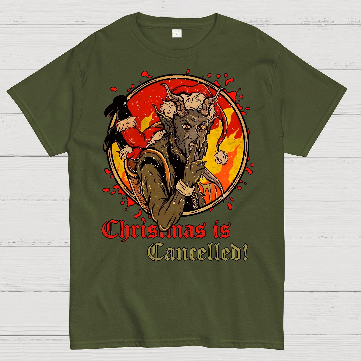 Christmas Is Cancelled Geek T-Shirt