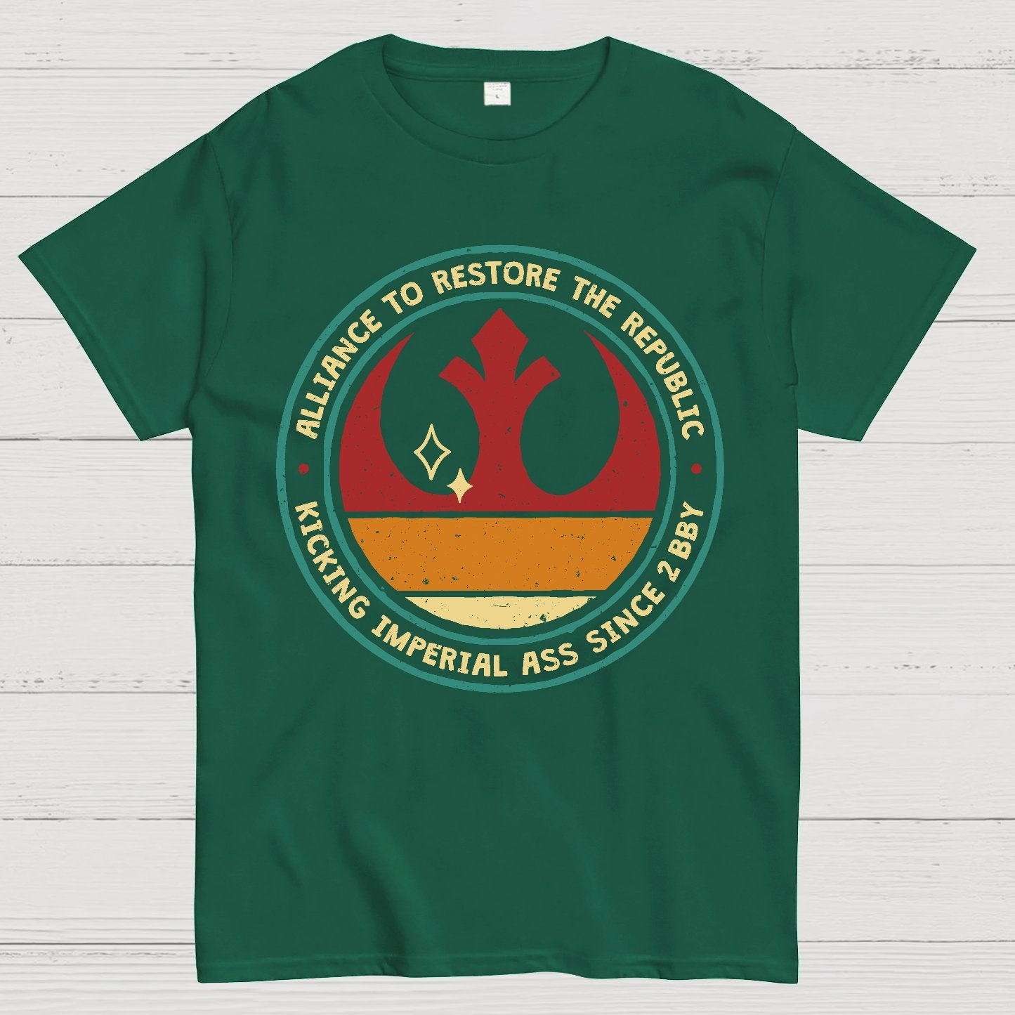 Kicking Galactic Ass Geek T-Shirt
