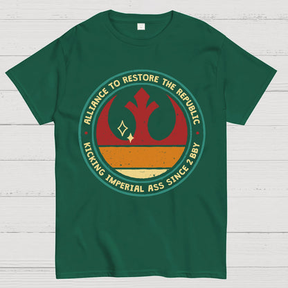 Kicking Galactic Ass Geek T-Shirt