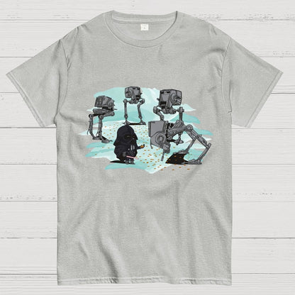 Das Feeds The Robotic Bird Geek T-Shirt