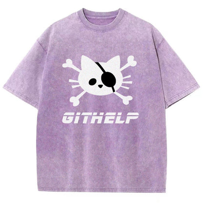 GitHelp Vintage Distressed T-shirt