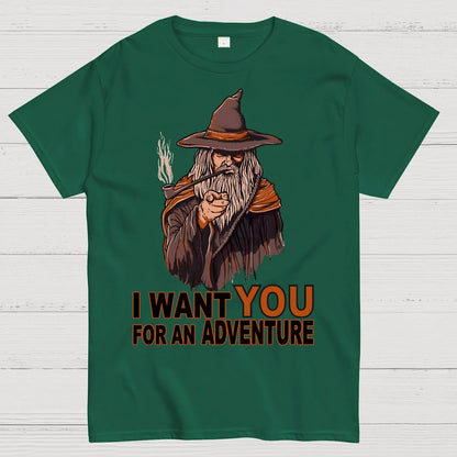 I Want You For An Adventure Geek T-Shirt