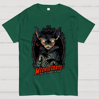 He Purrs Geek T-Shirt
