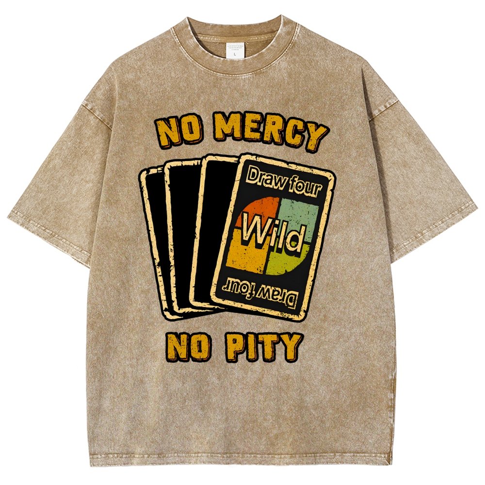 No Mercy No Pity Vintage Distressed T-shirt