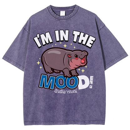 I'm In The MOOd Deng Vintage Distressed T-shirt