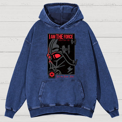 I'm Darkness Vintage Distressed Hoodie