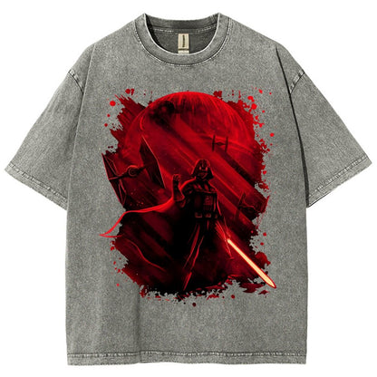 Dark Power Vintage Distressed T-shirt