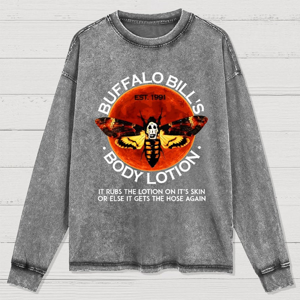 Wild Bill's Body Lotion Washed Long Sleeve Tee 2509001467