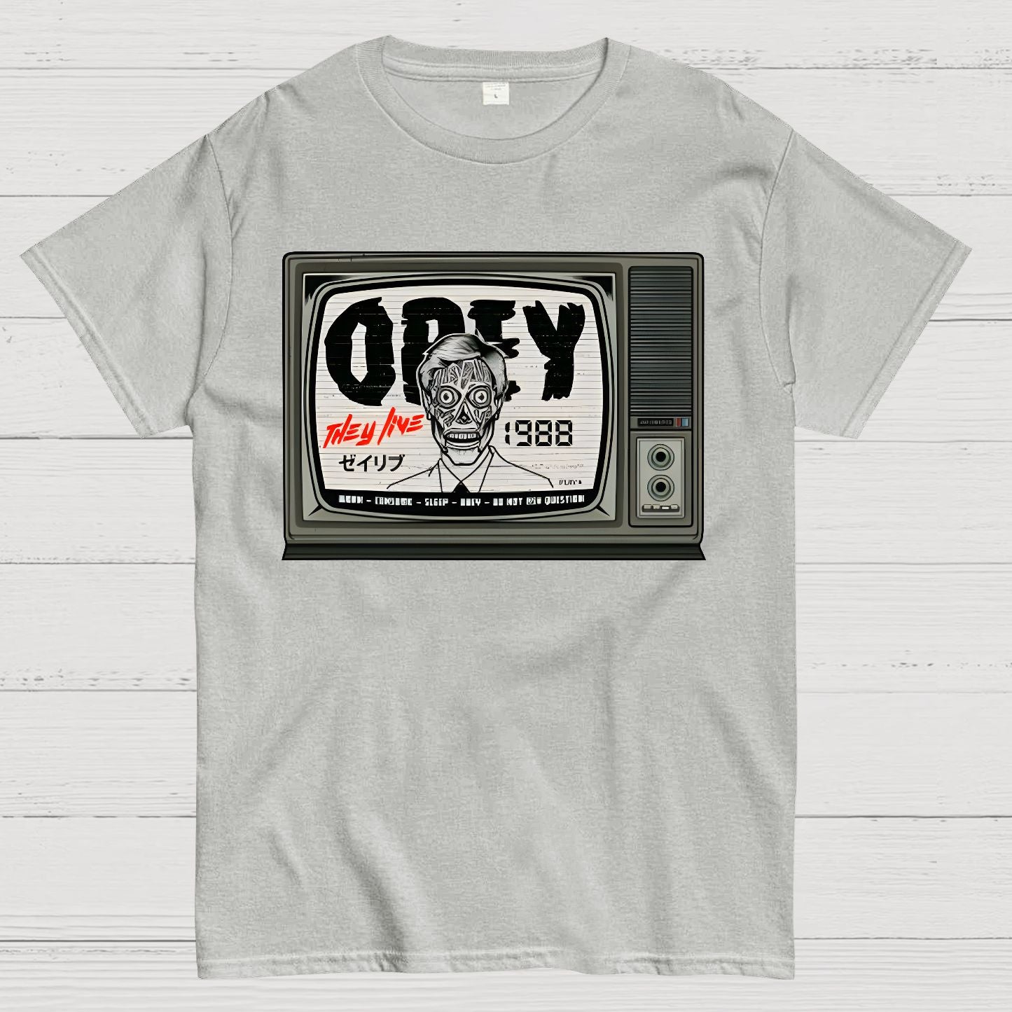 Mysterious World - Obey Geek T-Shirt