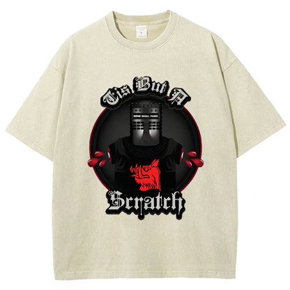 Tis But A Scratch Vintage Distressed T-shirt