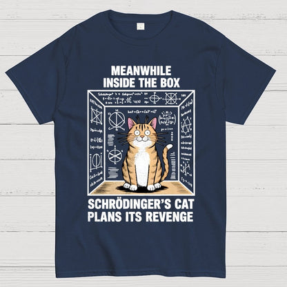 Schrodinger's Cat Escape Plan Geek T-Shirt