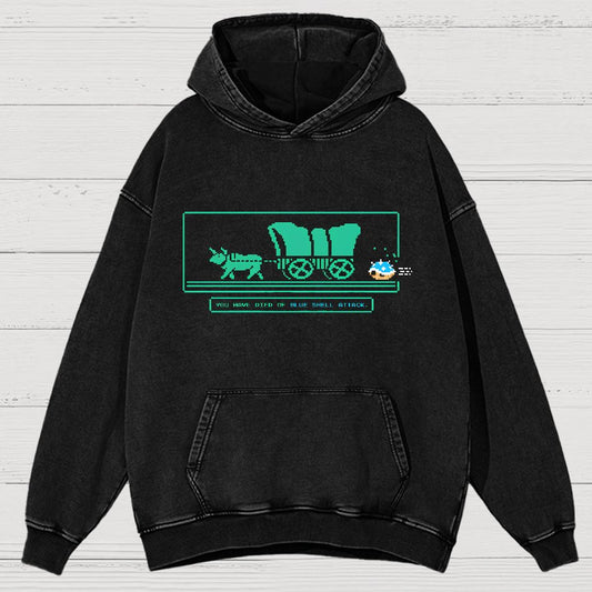 Oregon Karting Vintage Distressed Hoodie