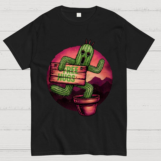 Huggable Cactus Geek T-Shirt