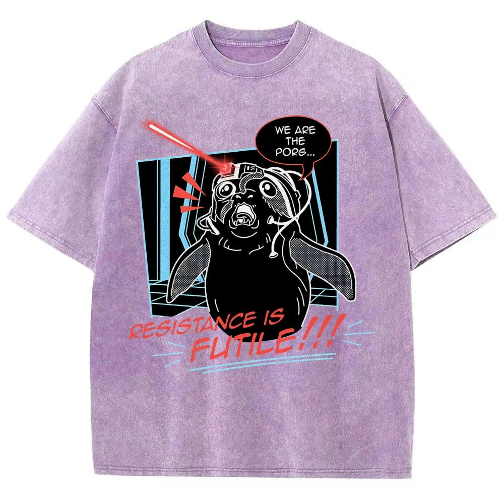 We Are Unstoppable Is Futile   Vintage Distressed T-shirt