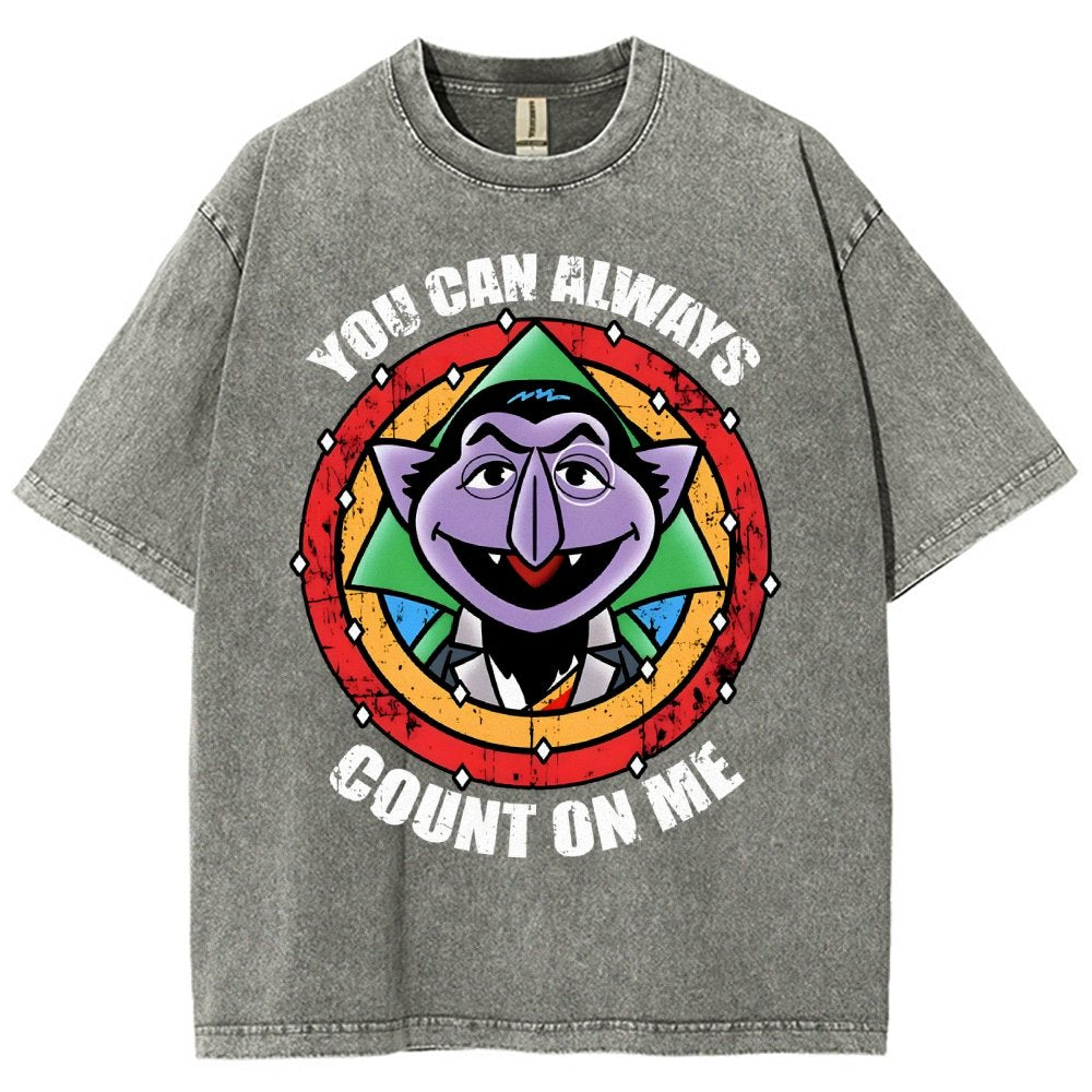 Count On Me Vintage Distressed T-shirt
