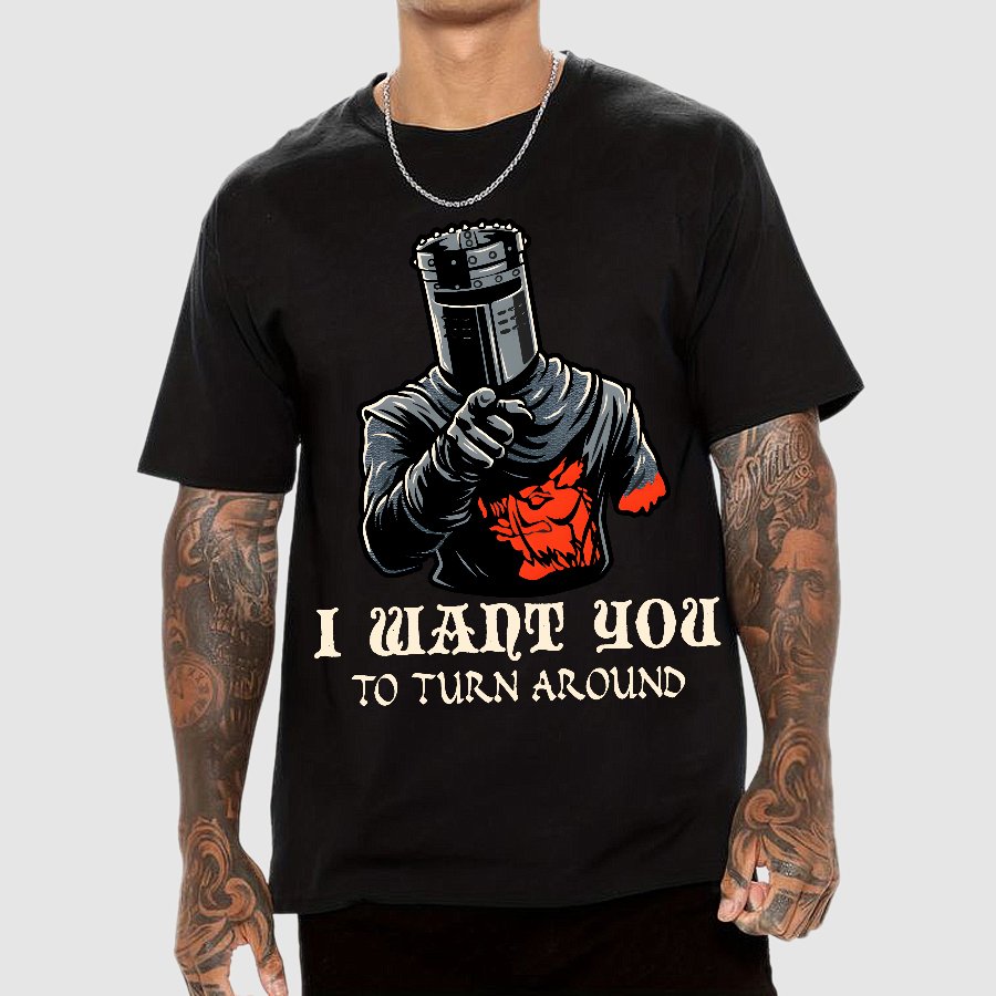 I Want You To Turn Around Geek T-Shirt