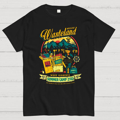 NUCLEAR SUMMER CAMP Nerdy T-Shirt