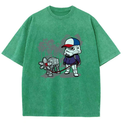 Stranger Duo Vintage Distressed T-shirt
