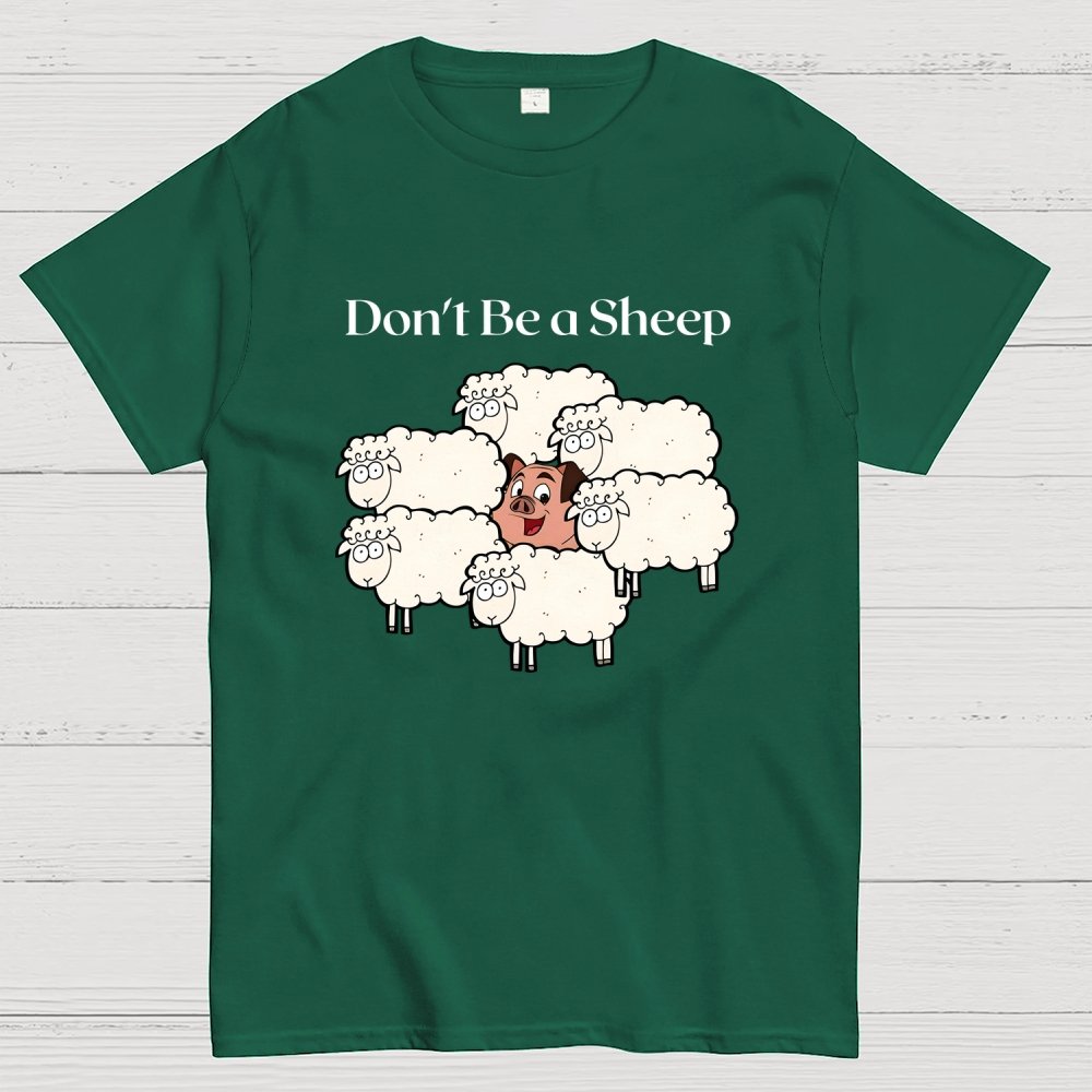 Don't Be a Sheep Geek T-Shirt