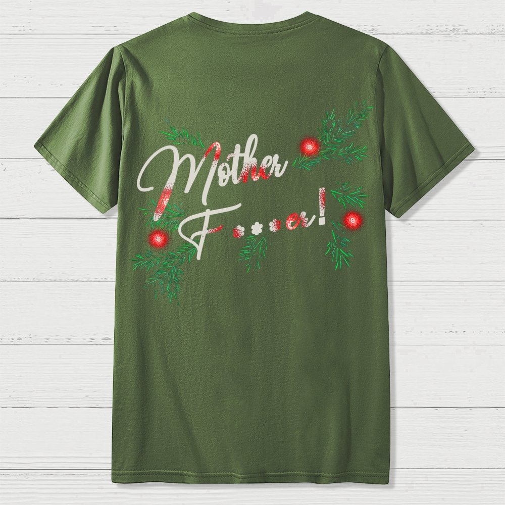 Yippee-Ki-Yay Mother   F***er！Front And Back Printing Geek T-Shirt