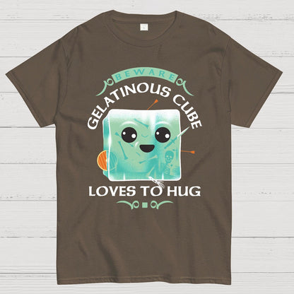 Gelatinous Cube Loves To Hug Geek T-Shirt