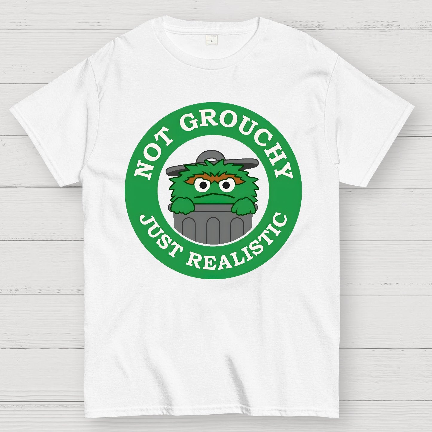 I'm Not Grouchy Geek T-Shirt