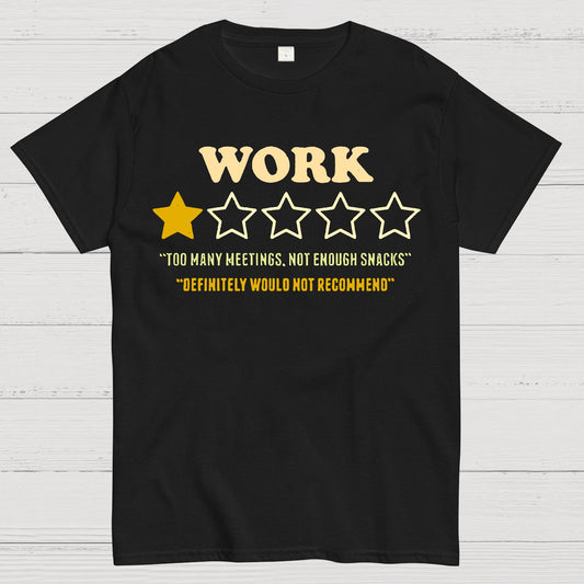 Too Many Meetings, Not Enough Snacks Geek T-Shirt