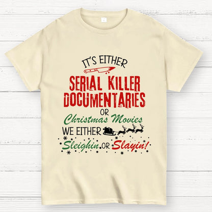 Horror Christmas Funny Christmas Geek T-Shirt