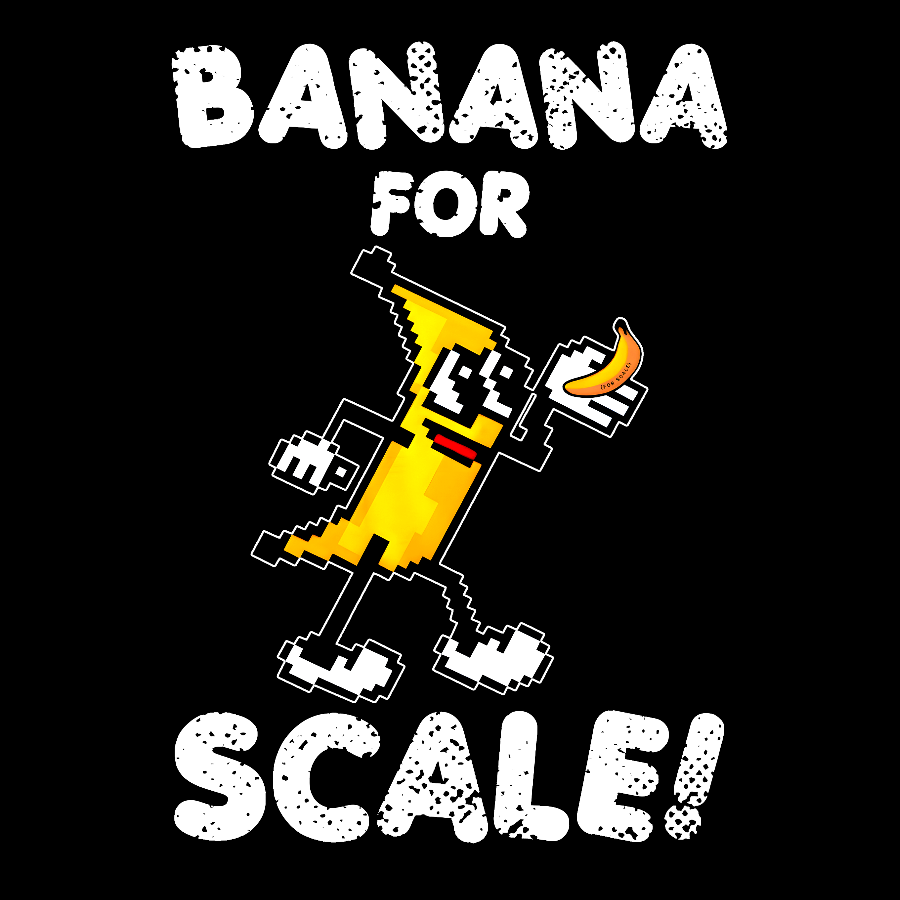 Banana For Scale Space Geek T-Shirt