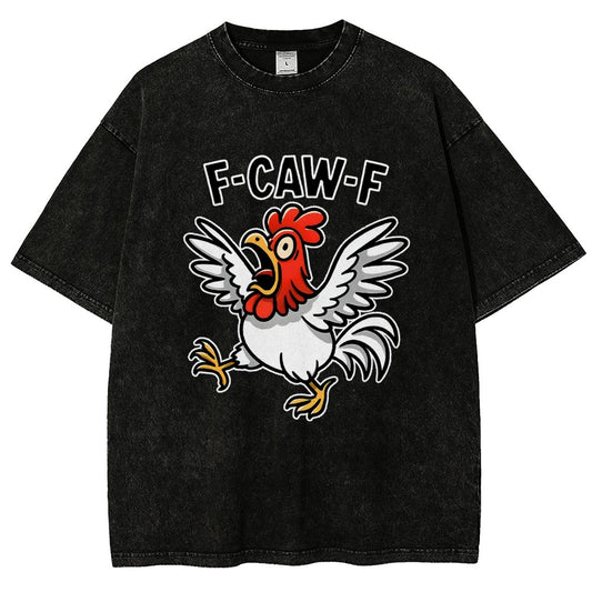 F-Caw-F Vintage Distressed T-shirt