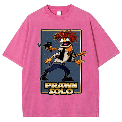 Prawn Hero Vintage Distressed T-shirt