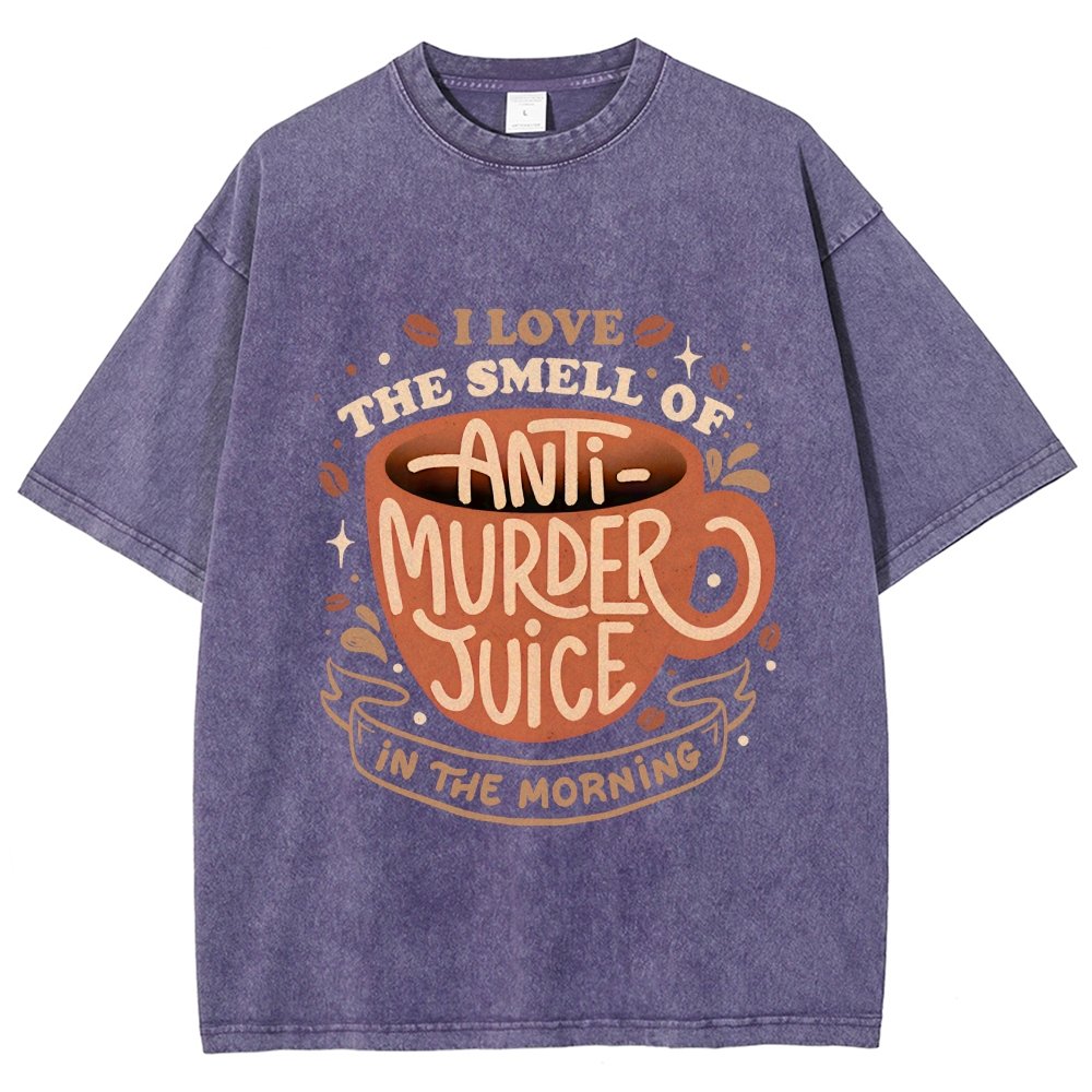 Anti-Murder Juice Vintage Distressed T-shirt