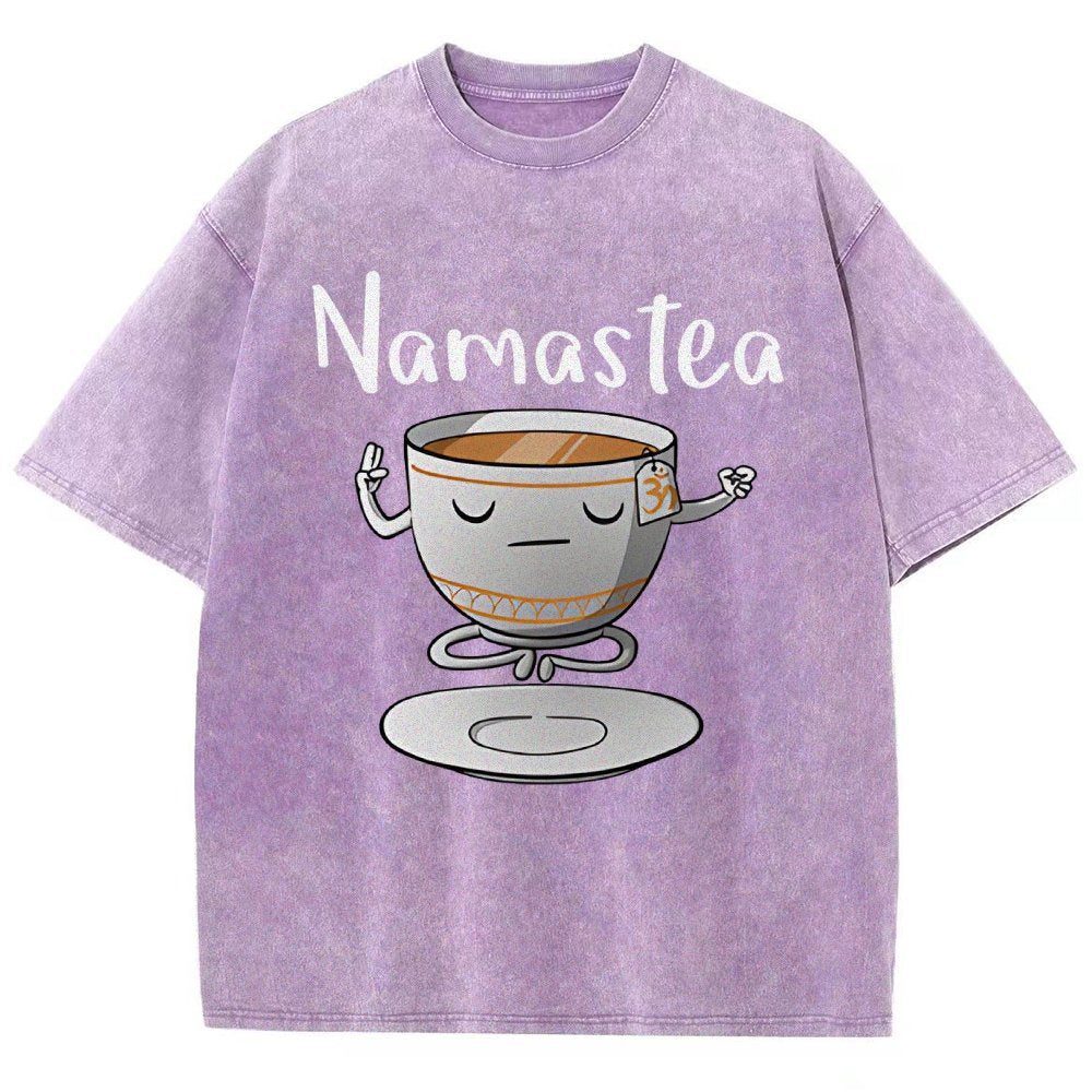 Namastea Vintage Distressed T-shirt