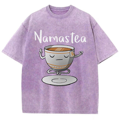 Namastea Vintage Distressed T-shirt