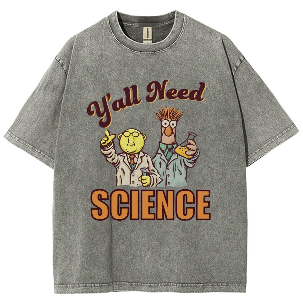 Y'all Need Science Vintage Distressed T-shirt