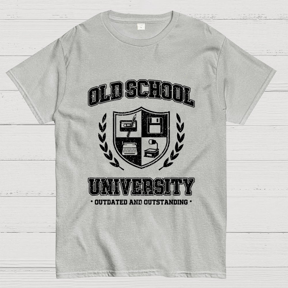 Old School University Unisex Geek T-Shirt