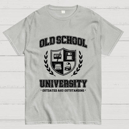 Old School University Unisex Geek T-Shirt